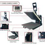 Рачна преса за топол трансфер AHP-20MS (AUTO OPEN)
