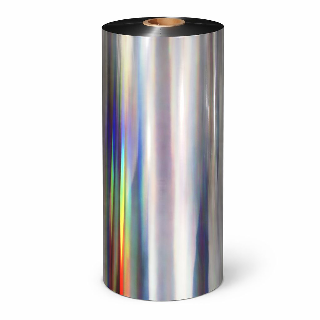 PET Holographic Laminating Film on rolls ПЕТ Холограмска фолија за топло ламинирање - Image 1
