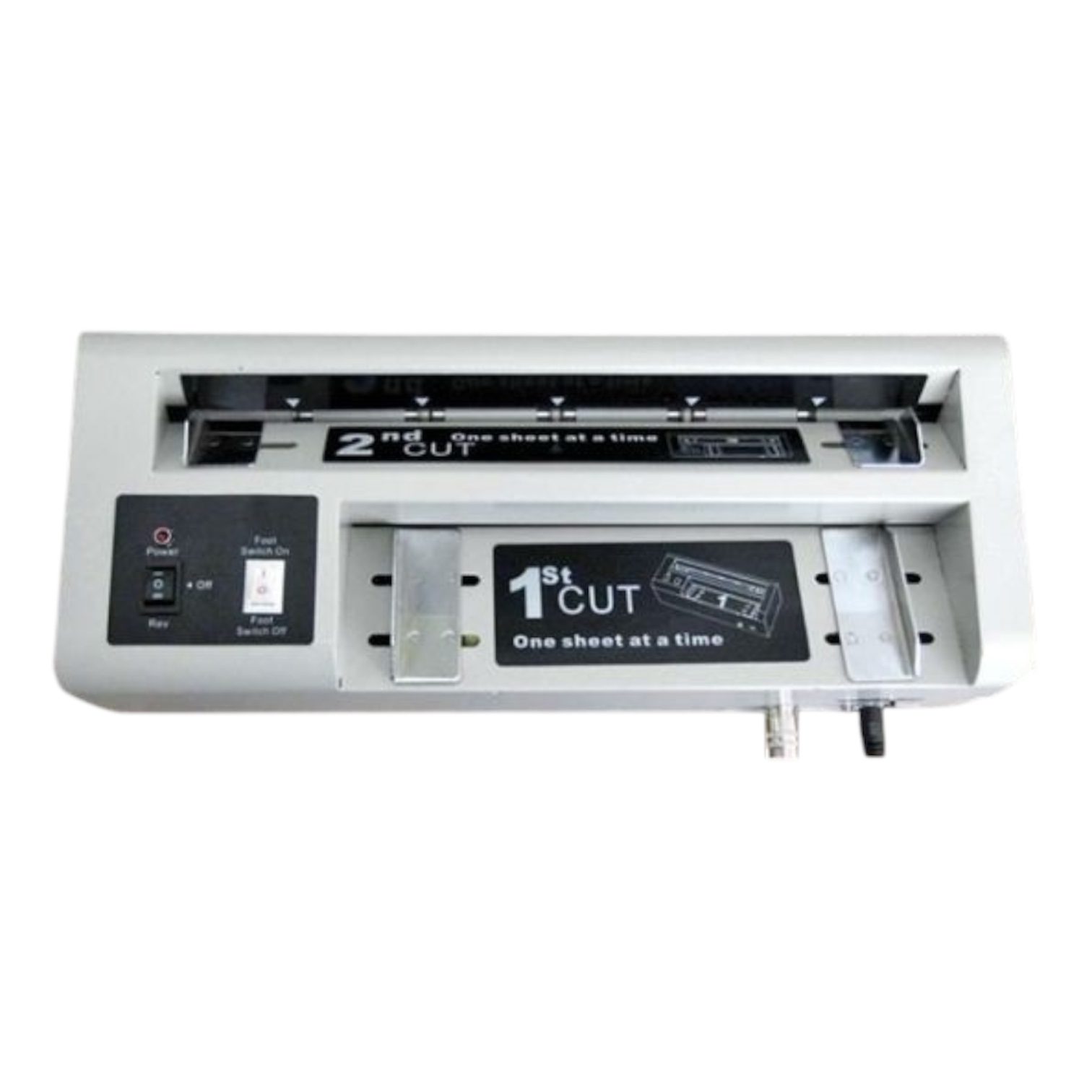Semi Automatic card cutter Полуавтоматски сечач на визит картички MSD-MD (А4) - Image 1