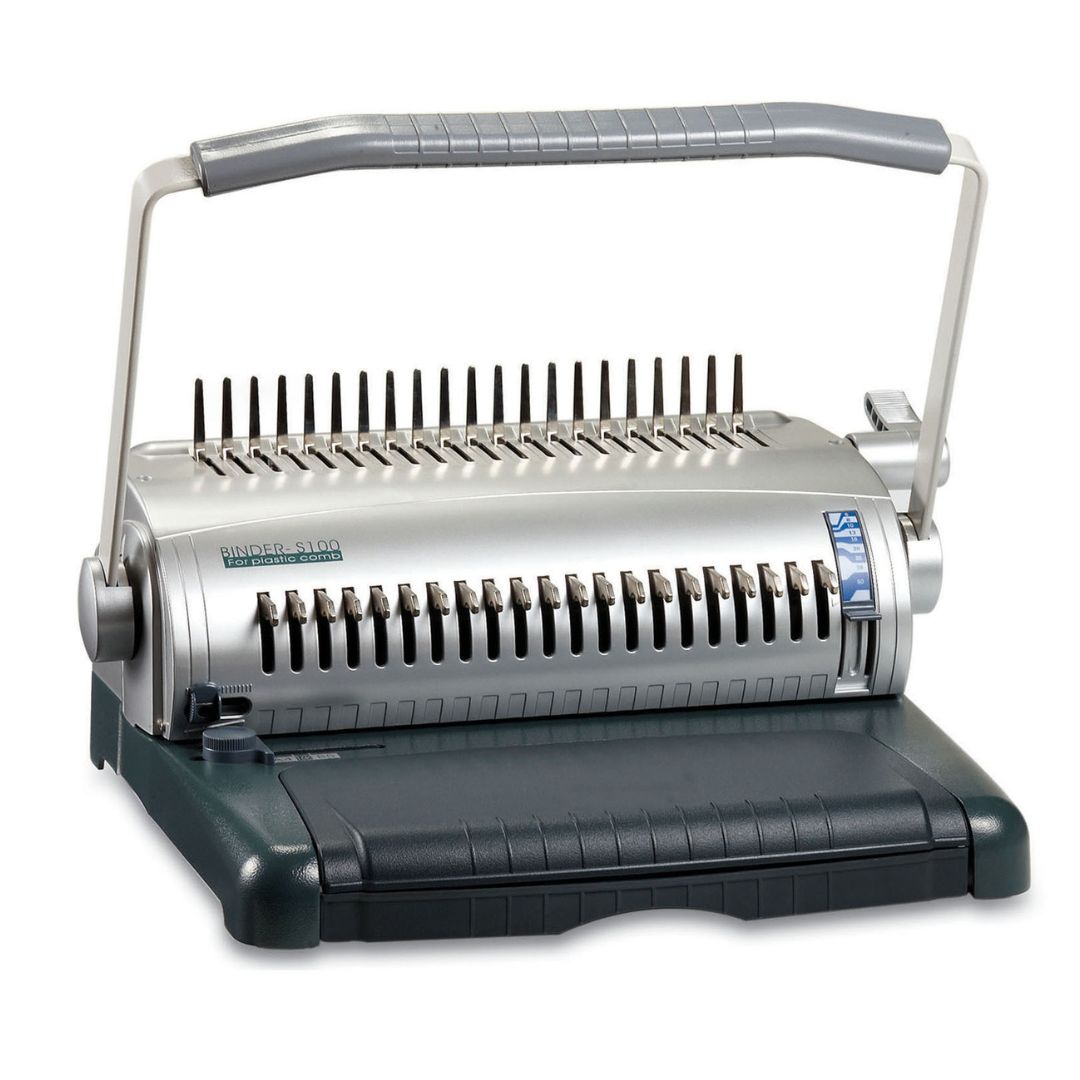 plastic-spiral-binding-machine Рачна машина за укоричување со пластични спирали YD-CM 680 (S100) - Image 1