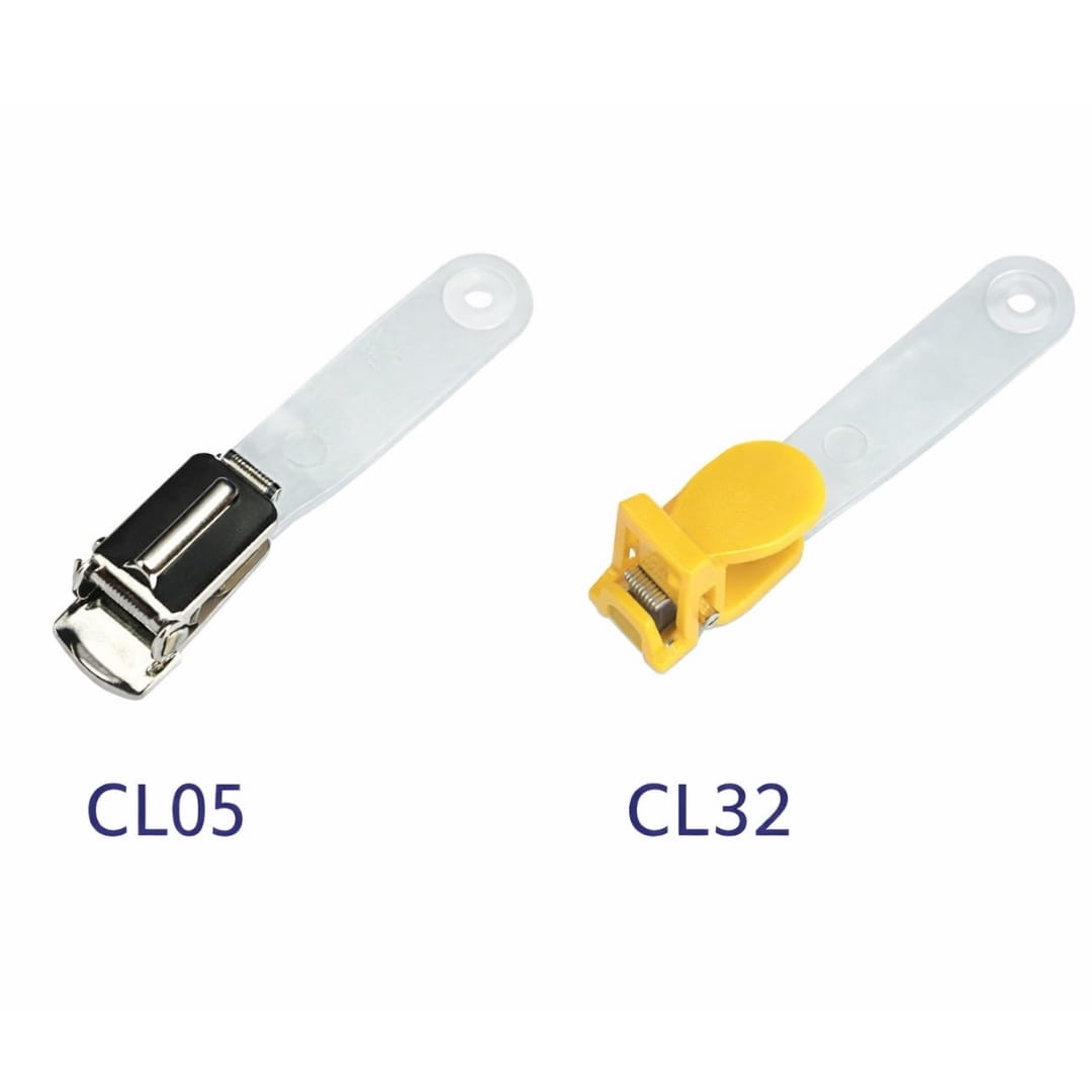 badge-clips Метални штипки за беџови - Image 1
